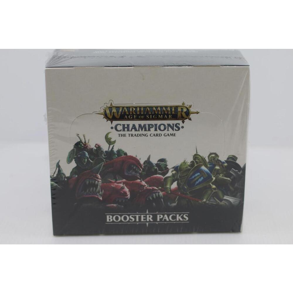 Warhammer Age Of Sigmar Trading Cards.Savagery Booster Packs. Sealed Box.